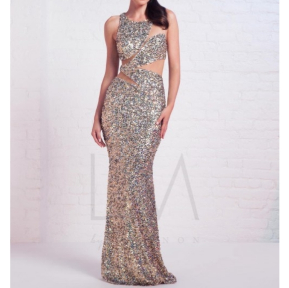 Lm By Mignon Elegant White Fabric - Picture 1 of 5